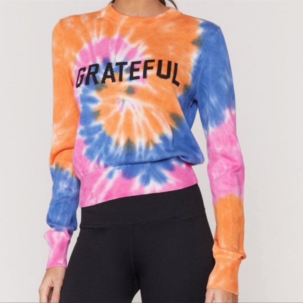 Spiritual Ganster Grateful Tie Dye sweater